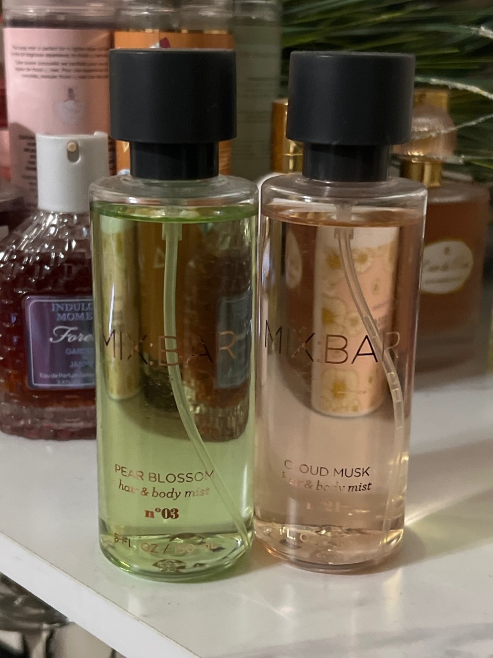 Mixbar body mist